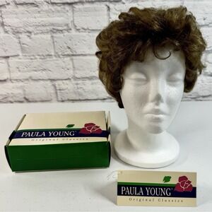 Vintage Paula Young Short Haired Wig Style Ivy Color 18/22 ~EXCELLENT~